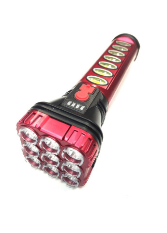 Фонарь прожектор аккумуляторный ручной с боковым светом для рыбалки кемпинга 18W (473847-Prob) Unbranded (256666391)