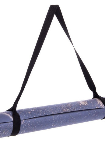 Каучуковый коврик для йоги omboy двухслойный - Синий No Brand (263360897)