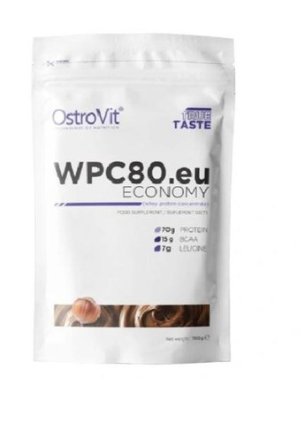 Economy WPC80.eu 700 g /23 servings/ Hazelnut Ostrovit (273773098)