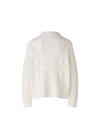 Білий демісезонний жіночий светр 86040 1018 білий 46 джемпер Oui