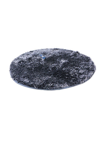 Круглый коврик для ванной из микрофибры 80 см темно-серый Home Ideas (276462085)