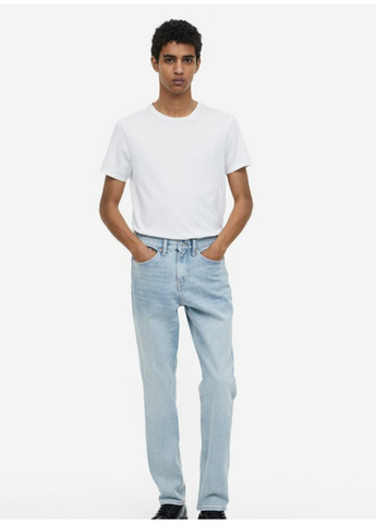 Чоловічі джинси Slim H&М (55966) W29 L32 Блакитний H&M (259637716)