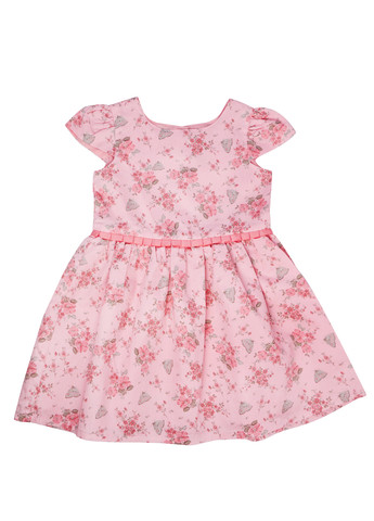 Комбінована ошатне плаття для дівчинки 86 рожевий-різнобарвний Primark (257818615)