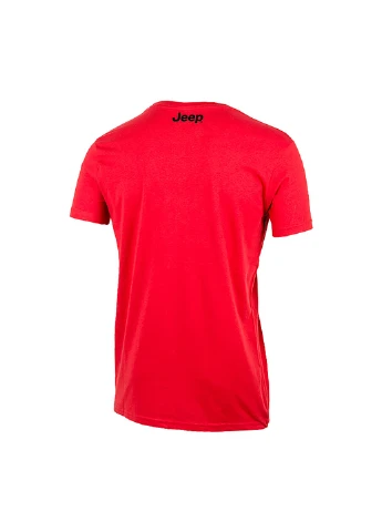 Красная футболка t-shirt venture into the wild Jeep
