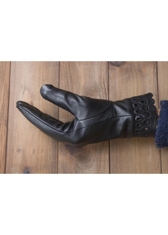 Рукавички жіночі чорні шкіряні сенсорні 949 M Shust Gloves (261486902)