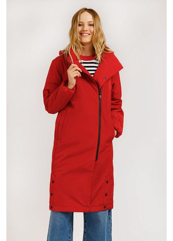 Красная демисезонная куртка b20-32004-317 Finn Flare
