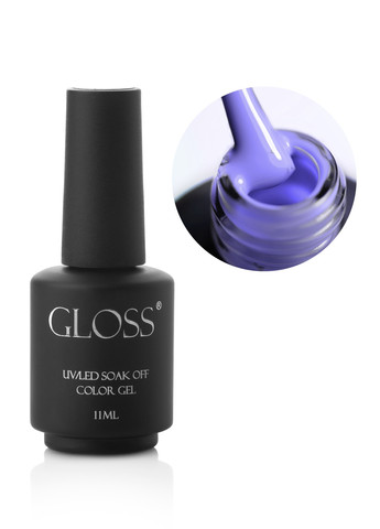 Гель-лак GLOSS 549 (ніжний пурпуровий), 11 мл Gloss Company веселка (270013736)