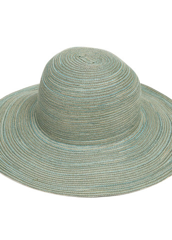 Шляпа со средними полями женская хлопок голубая BRITNEY LuckyLOOK 855-381 (265223215)
