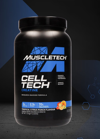 Креатин Cell-Tech Creatine 1130 g (Fruit Punch) Muscletech (259158797)