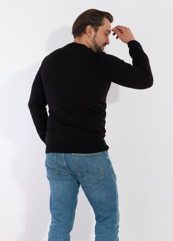 Черный светри легкий чоловічій светр (11063) Lemanta
