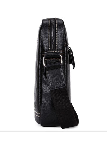 Мужская черная сумка через плечо 8820 Polo (263360643)