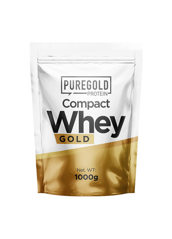 Комплексный Сывороточный Протеин Compact Whey Gold - 1000г Pure Gold Protein (269137737)