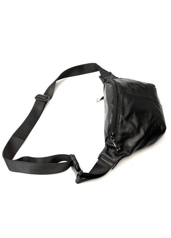 Модная поясная сумка из кожи NS8002-1 черная JZ (259735660)