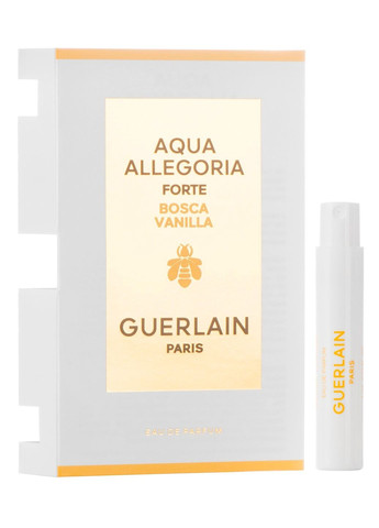 Парфюмированная вода Aqua Allegoria Forte Bosca Vanilla (пробник), 1 мл Guerlain (267223596)