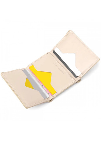 Женский кожаный кошелек 11465 Бежевый Grande Pelle (262453676)