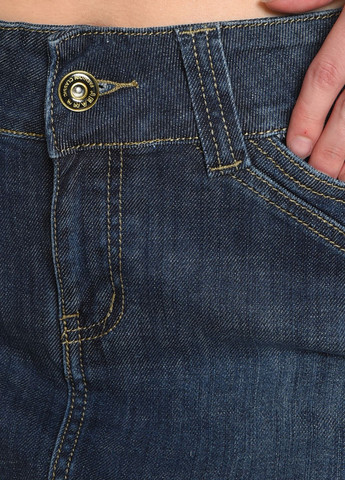 Спідниця джинсова жіноча синього кольору Let's Shop (275928638)