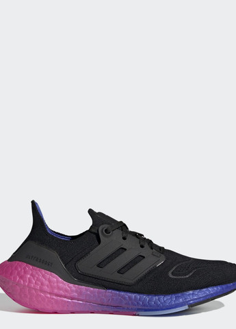 Чорні всесезонні бігові кросівки ultraboost 22 adidas