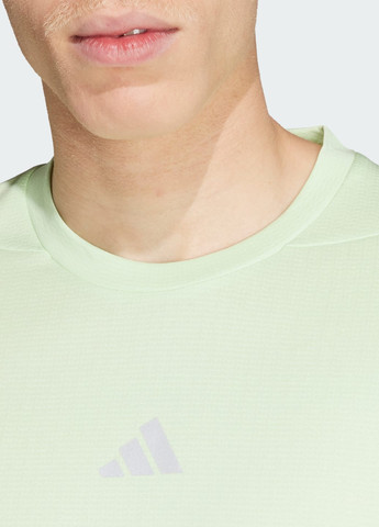 Зеленая футболка designed for training hiit workout heat.rdy adidas