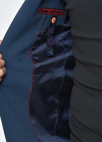 Пиджак мужской синего цвета размер 44 Let's Shop (258685112)