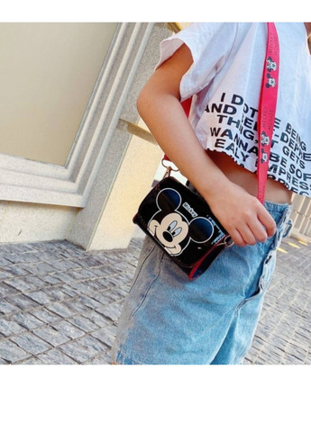 Дитяча маленька сумочка в стилі Дісней Міккі Маус чорна No Brand (259960421)