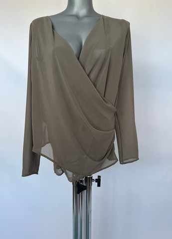 Оливковая (хаки) демисезонная блуза Kocca