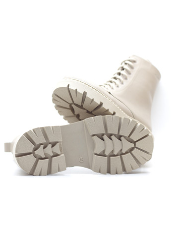 Зимние ботинки женские из натуральной кожи берцы Zlett