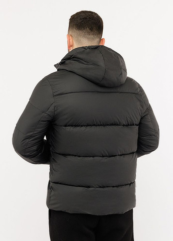 Чорна зимня чоловіча куртка колір чорний цб-00220384 K.F.G.L.