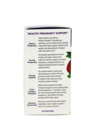 Perfect Prenatal Multivitamin 96 Veg Tabs New Chapter (256722049)