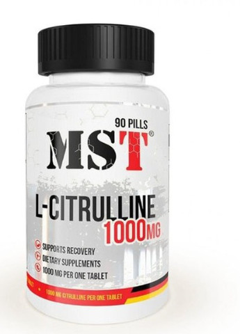L-Citrulline 1000 mg 90 Tabs MST Nutrition (256723603)