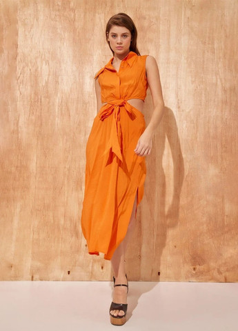Оранжевое платье Setre