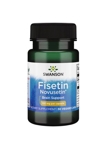 Fisetin Novusetin 100 mg 30 Caps Swanson (260478981)