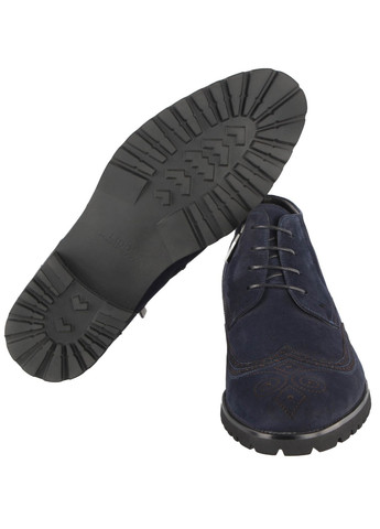 Синие зимние мужские зимние классические ботинки 225511 Lido Marinozzi