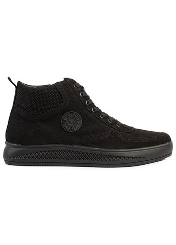 Черные зимние ботинки мужские бренда 9500819_(1) ModaMilano