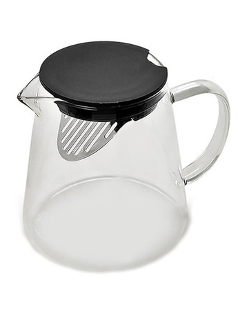 Чайник для заварки стеклянный термостойкий до 500° 750 мл Прозрачный Edenberg (265952595)