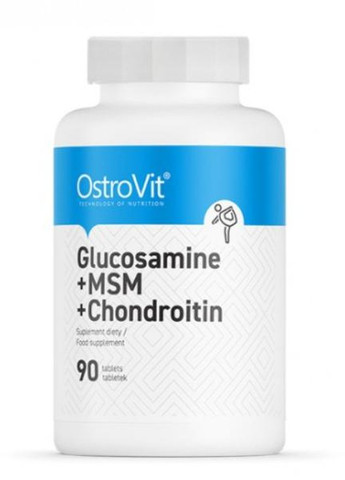 Glucosamine + Msm + Chondroitin 90 Tabs Ostrovit (269449986)