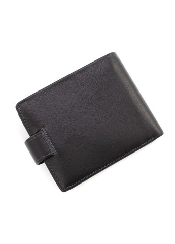 Якісний гаманець зі шкіри для чоловіків 12х10 22-208A (18082) чорний Marco Coverna (259737043)
