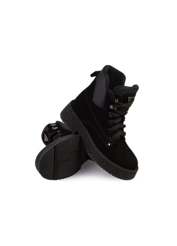 Зимние ботинки женские бренда 8501246_(1) ModaMilano из натуральной замши
