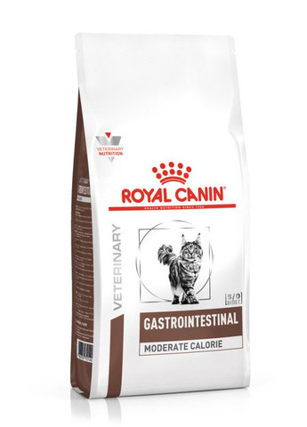 Сухий корм Gastrointestinal Moderate Calorie для котів при порушеннях травлення з надмірною вагою 400 г Royal Canin (277697633)