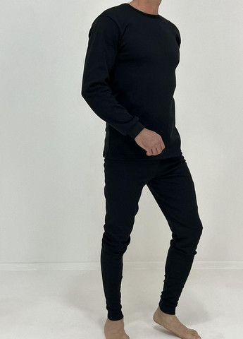 Термобелье мужское на флисе (костюм) 58-60 Черный 19122144-3 Triko (265213054)