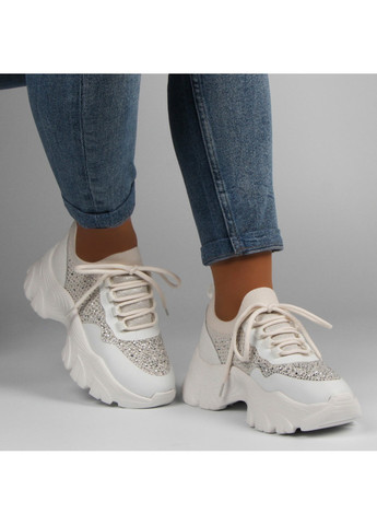 Белые демисезонные женские кроссовки 198083 Buts