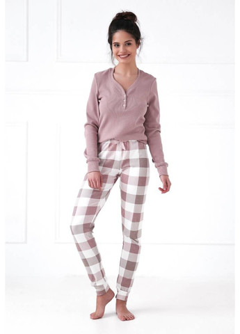 Пудровая всесезон пижама из хлопка пудрово-розовая sammie s2020184 Sensis