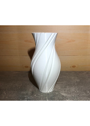 Фигурная декоративная, тонкостенная ваза «Вдавленная спираль» ЗаСвіт (261555282)