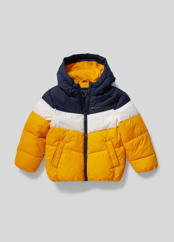 Желтая демисезонная демисезонная куртка для мальчика 122 размер желтая 2100203 C&A