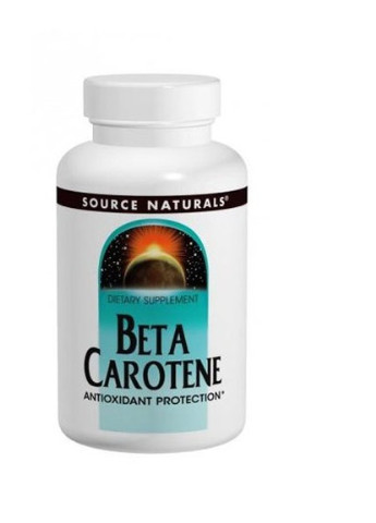 Beta Carotene (Vitamine А), 25000IU 100 Caps Source Naturals (256719671)