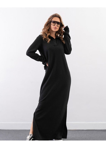 Чорна повсякденний сукня 14320 чорний ISSA PLUS