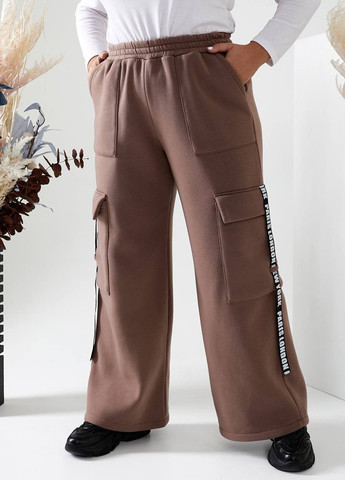Жіночі брюки карго колір мокко р.50/52 441316 New Trend (263134341)
