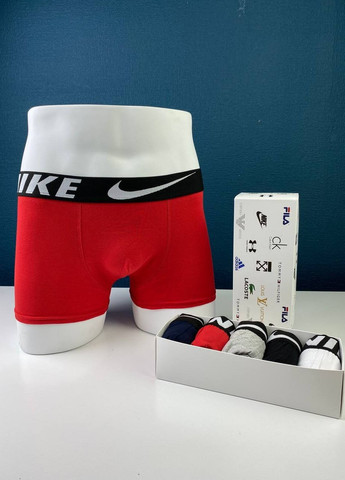 Класичні боксери з лого Nike 4шт Vakko (260132530)