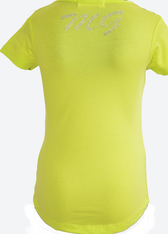 Желтая футболки футболка на дівчаток (101)11857-736 Lemanta