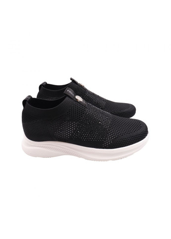 Чорні кросівки жіночі чорні текстиль Berisstini 137-23LK