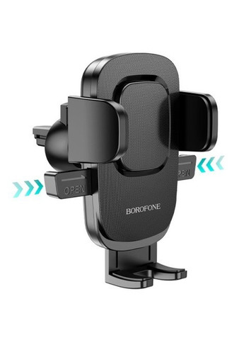 Автодержатель для телефона на зажимах (компактный, на дефлектор) - Черный Borofone bh69 (259793965)